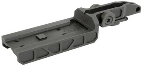 Midwest Industries Alpha Mini Dot Mount Aimpoint T-2 Footprint For AK Pattern Firearms Anodized Finish Black