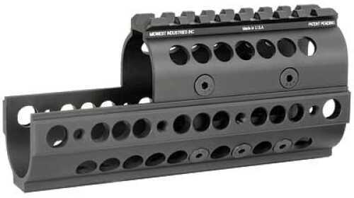 Midwest Industries SS Forearm Black Includes 3 High Quality Modular Side Rail sections, features 5 Anti-Rotation QD Sock