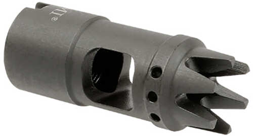 Midwest Industries Ak12 Muzzle Brake M14 X 1.0 Lh Thread Pitch Black Mi-ak12mb-1