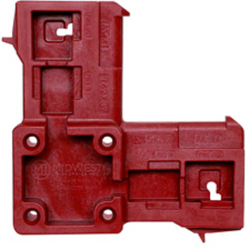 Midwest Industries AK Reciever Maintenance Block Polymer Construction Red Compatible with AK47/AK74 Receivers