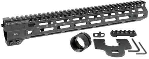 Midwest Industries Combat Rail M-Lok Handguard, Fits AR Rifles, 14", Wrench Included, Black Finish MI-CRM14