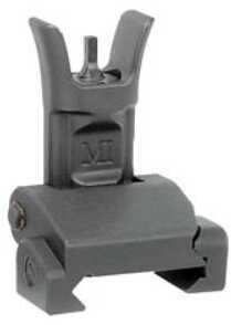 Midwest Industries Combat Rifle Front Sight Low Profile Mil-Spec Height Ordance Grade Steel and 6061 Aluminum Blac