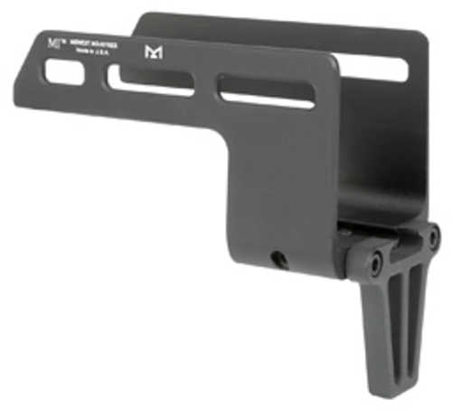 Midwest Industries MLOK Light Mount with Hand Stop Aluminum Black Anodized Finish Fits Keltec KSG