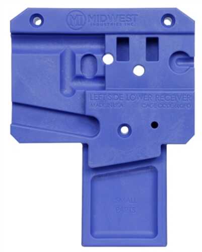 Midwest Industries Lower Receiver Block Polymer Construction Fits 223 Remington/556NATO Receivers Blue