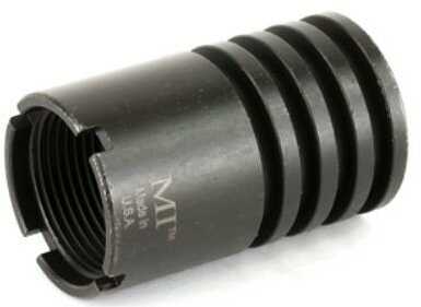 Midwest Industries Blast Diverter, 26MM Left Hand Threads, Fits 30 Caliber And 5.56 Model Rifles, Linear Comp Design