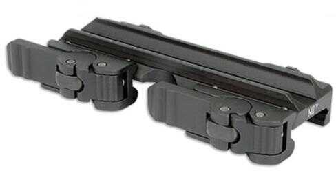 Midwest Industries QD Mount Fits Trijicon ACOG and VCOG 2 Lever Black Finish MI-QDTAV2