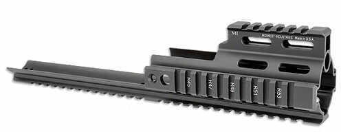 Midwest Industries Rail Extension Fits FN SCAR Features 2 Quick Detach Sling Swivel Points and One Continuous Bottom Rai