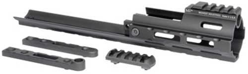 Midwest Industries Handguard MLOK Aluminum Black Anodized Finish Fits FN SCAR Includes 5-Slot Rail Section