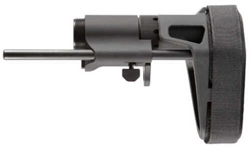 Maxim Defense CQB Pistol PDW Brace Slick Side No QD for AR-15 Pistols Matte Black