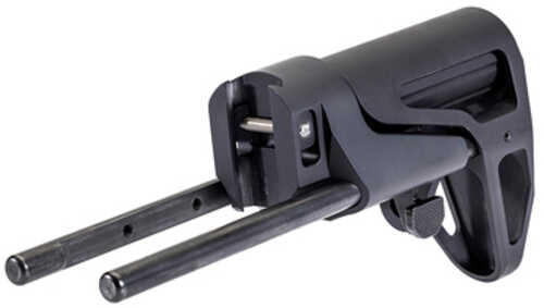 Click to see larger image. Maxim Defense Industries Picatinny Rail Stock PDW Style Anodized Finish Black Fits