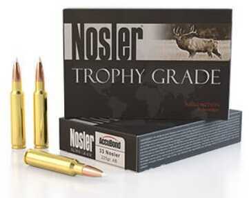 33 Nosler 20 Rounds Ammunition 225 Grain AccuBond