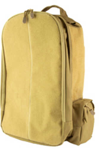 NcSTAR Patch Backpack 18"x14"x3" Main Compartment with Hydration Compartment Tan Large Secondary Compartment Small Side