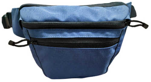 NcSTAR CCW Fanny Pack Blue Fully Adjustable Waist Strap Extends Out to 60" CVFP3057BL