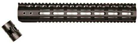 Noveske N4 Hybrid Rail MLOK Sides Picatinny Top/Bottom 13.5" Black Finish Wrench Included 05000550
