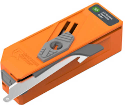 Outdoor Edge Cutlery Corp Outdoor Edge Utility Blade Dispenser Orange 12 Blades Included RRU30D-12C