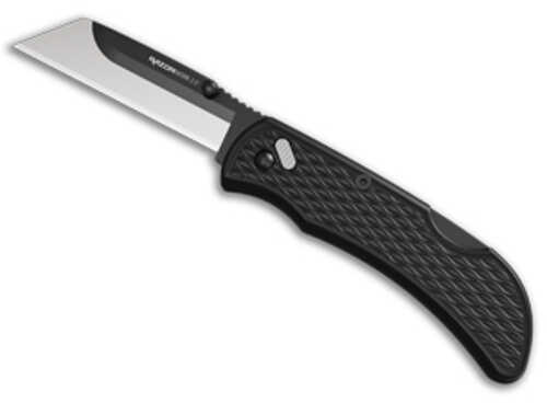 Outdoor Edge Razorwork Folding Knife Plain Edge 2.5" Blades Black Oxide Finish 420J2 Stainless Steel Includes (2) Utilit