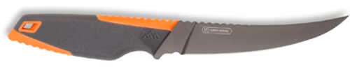 Outdoor Edge Vantex Fixed Blade Knife 5" Boning Blade 9.9" Overall Length 7Cr17MoV Blade Steel Plain Edge Titanium-Coate