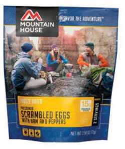 Mountain House Scrambled Eggs with Ham and Peppers Pouches, 6 pk 0053425-16