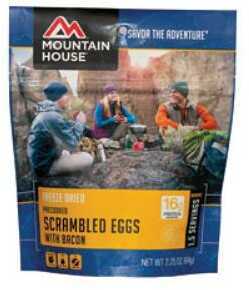 Mountain House Scrambled Eggs with Bacon Pouches, 6 pk 0053447-16