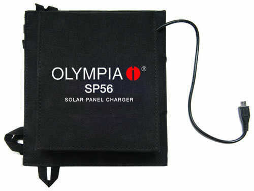 Olympic Olympia SP56 Solar Battery Panel Power Output Of 5.6 Watts Black Finish