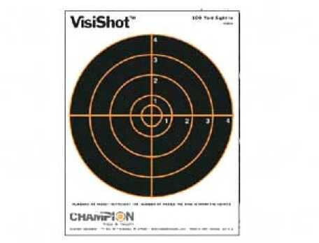 Champion Traps and Targets VisiShot 100 Yard Sight In (10 Pack) 45802