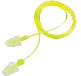 3M/Peltor Tri-Flange Ear Plug Reusable Hearing Protection With Cord 3 Pack Yellow 97317