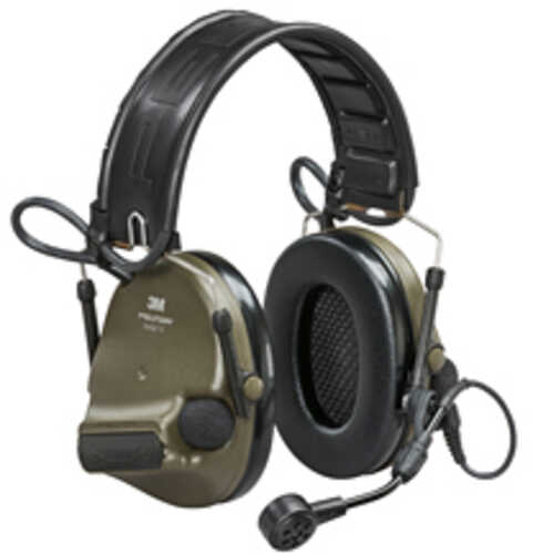 3M/Peltor ComTac VI Defender Electronic Earmuff Matte Finish Olive Drab Green NIB (Natural Interaction Behavior) Wireles