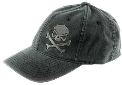 Pipe Hitters Union Skull & Crossbones Hat Black/Gray Large/XL PC501BGRYLX