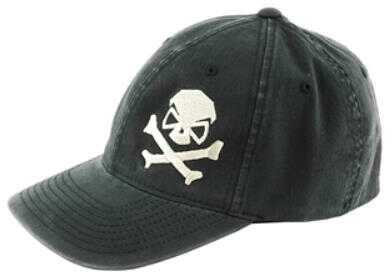 Pipe Hitters Union Skull & Crossbones Hat Black/White Large/XL PC501BPEWLX