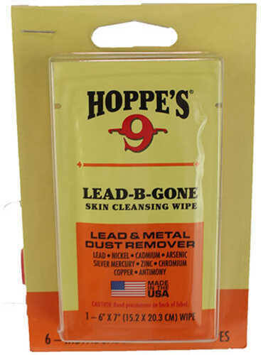 Hoppe's Lead Be Gone Wipes 6 Count LBG6
