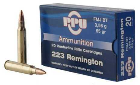 223 Remington 20 Rounds Ammunition Prvi Partizan 55 Grain Soft Point