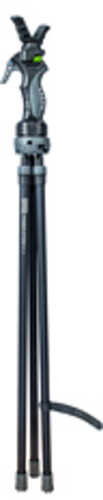 Primos Trigger Stick Onyx Tall Tripod Adjusts From 24" to 62" Matte Black/Smoke Gray