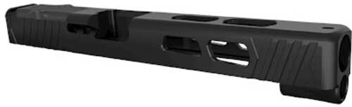 Rival Arms Match Grade Upgrade Slide For Glock 34 Gen 3 RMR Cut Ready Front and Rear Serrations Satoin Black Quench-Poli