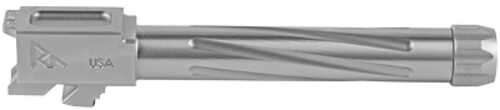 Rival Arms Glock 17 Gen5 Match Grade Drop-In Barrel V1 Threaded 9MM 1:10 Twist CNC Machined 416R Stainless Steel Billet