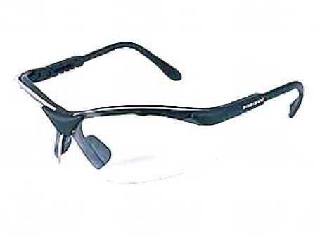 Radians Revelation Glasses Black Frame Clear Lens RV0110CS