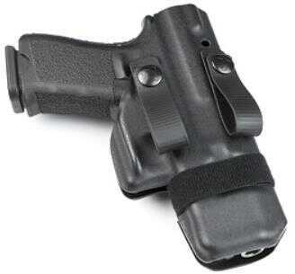 Raven Concealment Systems Morrigan IWB Holster Fits M&P Shield Ambidextrous Black Kydex with Soft Loops MOR MPSH BK