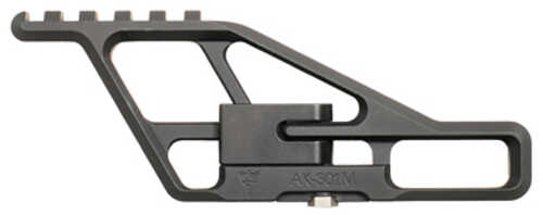 Rs Regulate Front Biased Lower Modular Side Mount Fits Akm Type Rifles Matte Finish Black Not Compatible With Folding St