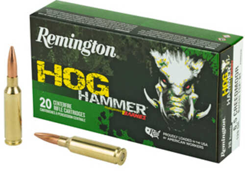 6.5 Creedmoor 20 Rounds Ammunition Remington 120 Grain Lead Free