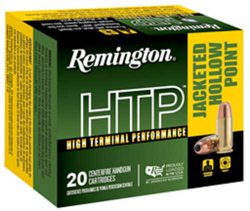 45 ACP 20 Rounds Ammunition Remington 230 Grain Jacketed Hollow Point