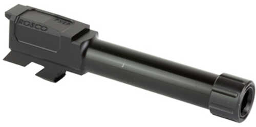 Rosco Manufacturing Bloodline 9MM 3.9" 416R Stainless Steel Barrel Threaded 1/2x28" 1:10 Melonite Finish Nitride Black F