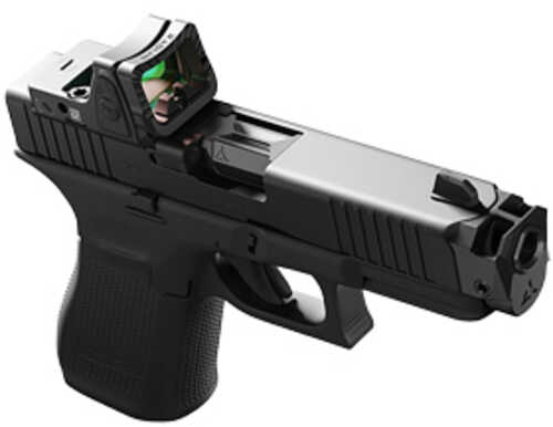 Radian Weapons G1501 Guardian Optic Guard W/Stealth Sights Black Anodized Hardcoat Aluminum RMR Mount Compatible W/Glock