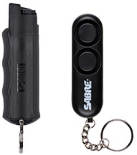 Sabre Personal Safety Kit Pepper Spray And Personal Alarm Black Hcpa-bkoc
