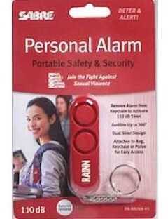 Sabre Personal Alarm - Keychain Red Pa-RAINN-01