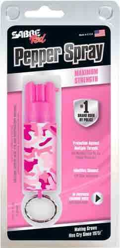 Sabre Pepper Spray + UV Marking Dye Max Strength Pocket Key Case SPKC-14-PC-OC