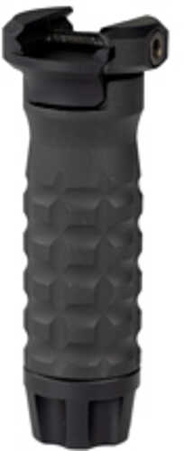 Click to see larger image. Samson Manufacturing Corp. Vertical Forend Grip Fits Picatinny Rail Matte Finish Black 3.5" Long Standard Texture 04-061