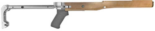 Samson Manufacturing Corp. A-TM Folding Stock Fits Ruger Mini-14 Brown and Silver 10-00001-00