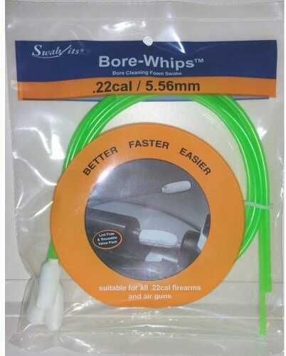 Swab It Swab-Its .22Cal/ 5.56mm Pull-Through Cleaning Bore-Whips 42-0022