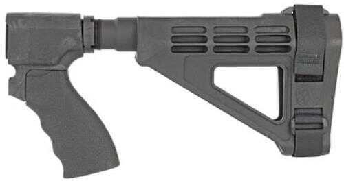 SB Tactical SBM4 Stabilizing Brace Fits Remington 870 20 Gauge ERGO Flat Top SUREGRIP Black Finish 87020-SBM4-01-SB
