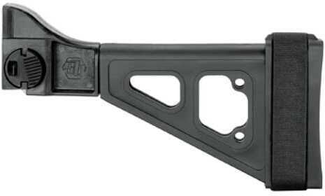 SB Tactical Folding Pistol Brace Adjustable Nylon Stabilizing Strap Fits HK UMP and B&T APC Black SBT-01-SB