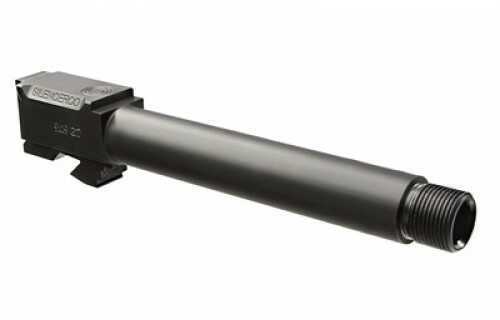 SilencerCo Threaded Barrel 9MM For Glock 19 Black 1/2x28 TPI AC862